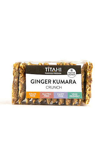 Ginger Kumara Crunch Biscuits