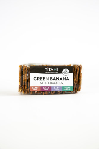 Green Banana Seed Crackers